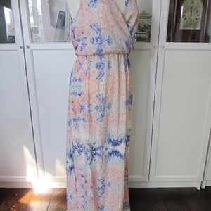 Walter Baker Airy Pastel NWT Stacy Maxi Dress